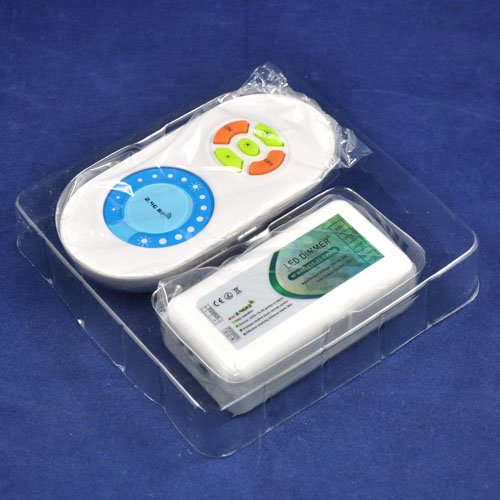 DC12/24V Max 6Ax2CH, Universal LED Wireless RF Remote Controller For Single Color, Color Temperature Led Strips or Modules DC12/24V Max 6Ax2CH, Universal LED Wireless RF Remote Controller For Single Color, Color Temperature Led Strips or Modules